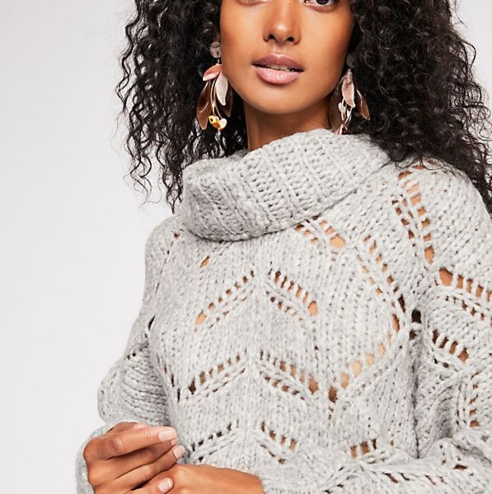 Free People Nimbus Cloud Cowl Pullover Knit - Picture 2 of 8